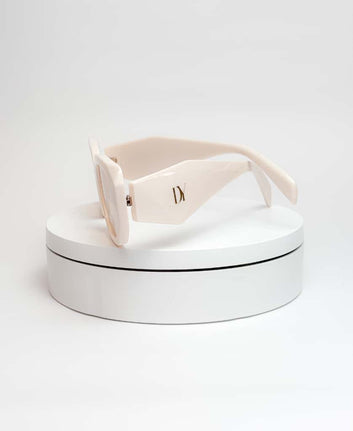 DY White Sunglasses