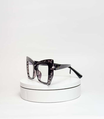 DY Black Frame clear glass